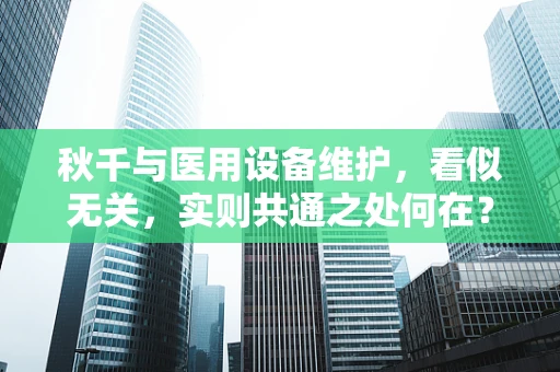 秋千与医用设备维护，看似无关，实则共通之处何在？