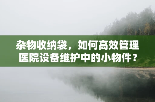 杂物收纳袋，如何高效管理医院设备维护中的小物件？