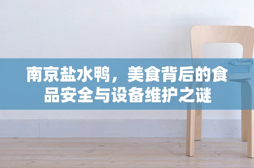 南京盐水鸭，美食背后的食品安全与设备维护之谜