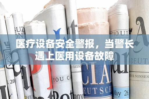 医疗设备安全警报，当警长遇上医用设备故障