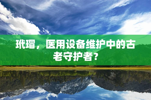 玳瑁，医用设备维护中的古老守护者？