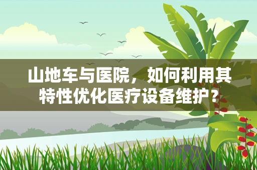 山地车与医院，如何利用其特性优化医疗设备维护？