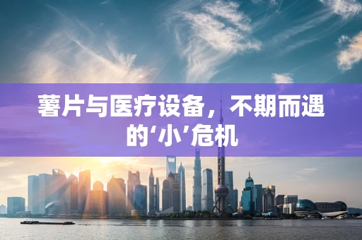 薯片与医疗设备，不期而遇的‘小’危机