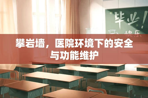 攀岩墙，医院环境下的安全与功能维护