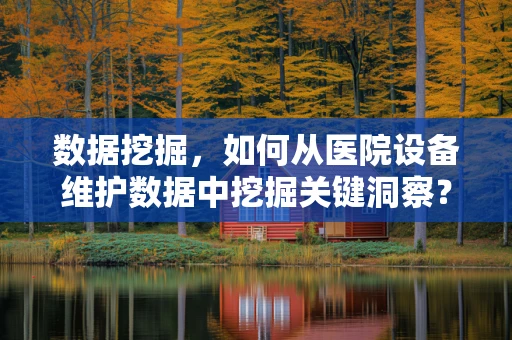 数据挖掘，如何从医院设备维护数据中挖掘关键洞察？