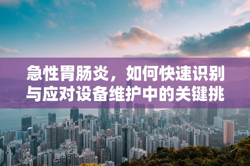 急性胃肠炎，如何快速识别与应对设备维护中的关键挑战？