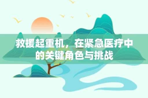 救援起重机，在紧急医疗中的关键角色与挑战