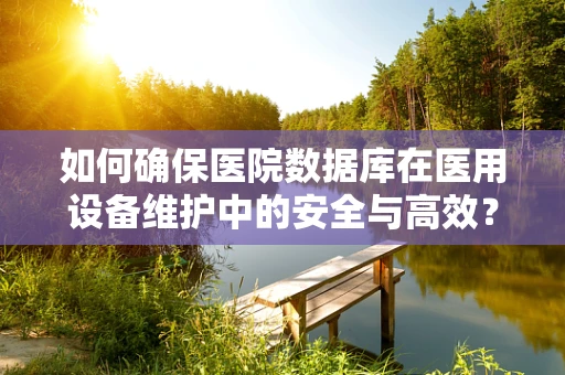 如何确保医院数据库在医用设备维护中的安全与高效？