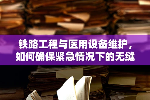 铁路工程与医用设备维护，如何确保紧急情况下的无缝衔接？
