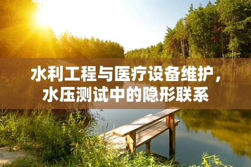 水利工程与医疗设备维护，水压测试中的隐形联系