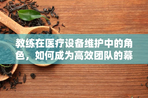 教练在医疗设备维护中的角色，如何成为高效团队的幕后推手？