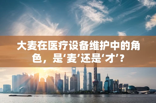 大麦在医疗设备维护中的角色，是‘麦’还是‘才’？