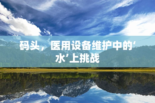 码头，医用设备维护中的‘水’上挑战