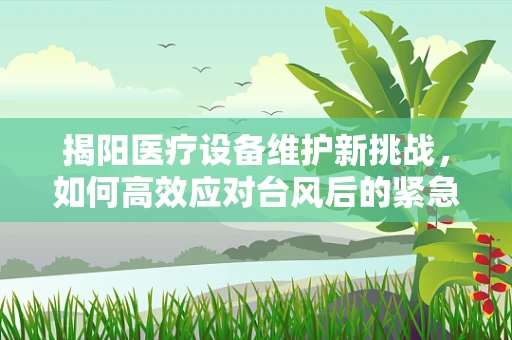 揭阳医疗设备维护新挑战，如何高效应对台风后的紧急修复？