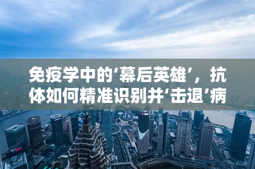 免疫学中的‘幕后英雄’，抗体如何精准识别并‘击退’病原体？