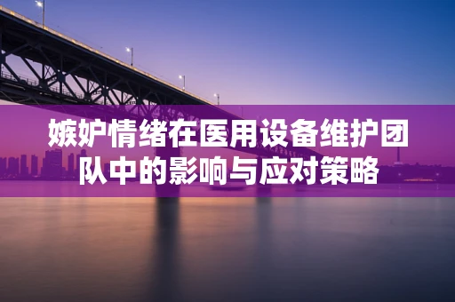 嫉妒情绪在医用设备维护团队中的影响与应对策略