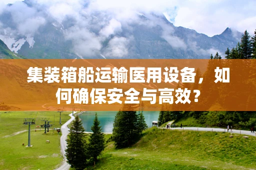 集装箱船运输医用设备，如何确保安全与高效？