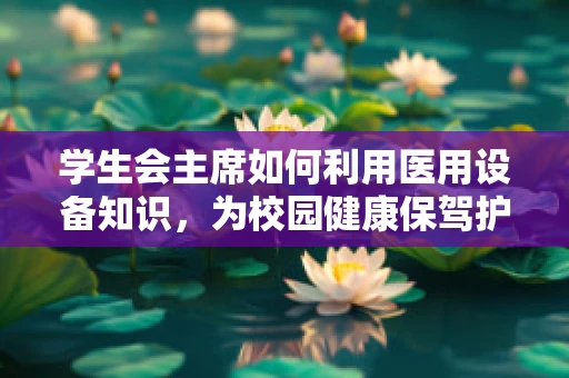 学生会主席如何利用医用设备知识，为校园健康保驾护航？