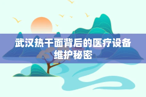 武汉热干面背后的医疗设备维护秘密