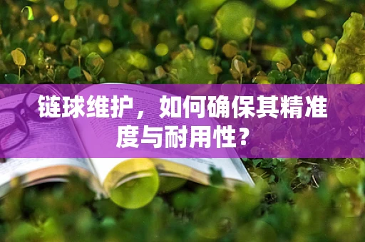 链球维护，如何确保其精准度与耐用性？