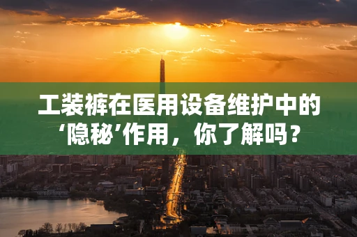 工装裤在医用设备维护中的‘隐秘’作用，你了解吗？