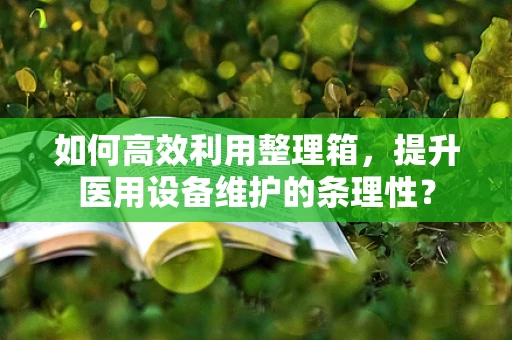 如何高效利用整理箱，提升医用设备维护的条理性？