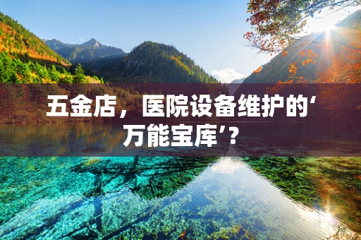 五金店，医院设备维护的‘万能宝库’？