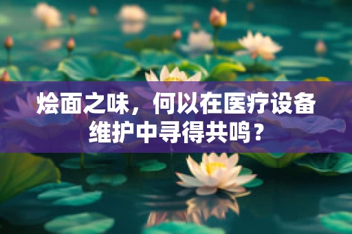 烩面之味，何以在医疗设备维护中寻得共鸣？