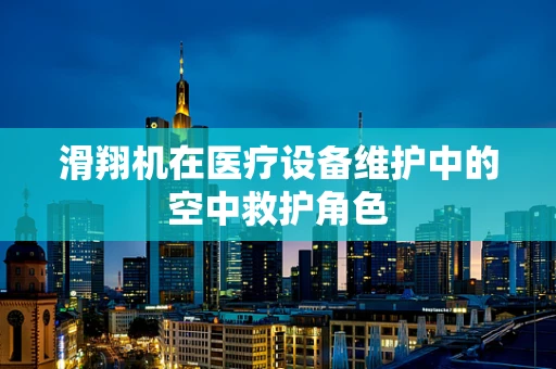 滑翔机在医疗设备维护中的空中救护角色