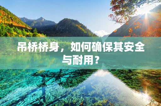 吊桥桥身，如何确保其安全与耐用？
