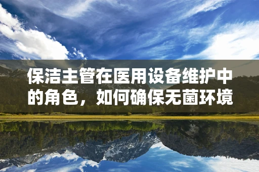 保洁主管在医用设备维护中的角色，如何确保无菌环境？