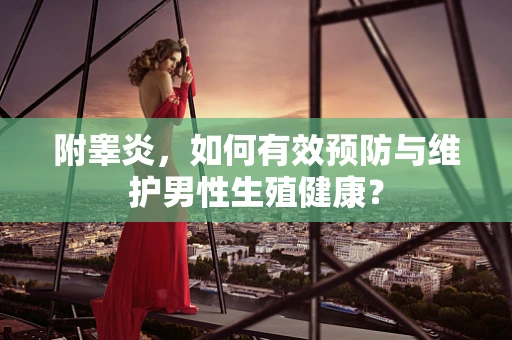 附睾炎，如何有效预防与维护男性生殖健康？