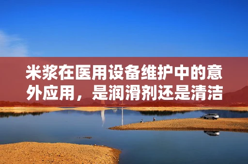米浆在医用设备维护中的意外应用，是润滑剂还是清洁剂？