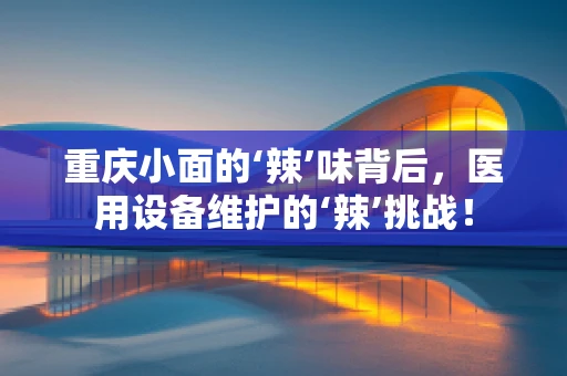 重庆小面的‘辣’味背后，医用设备维护的‘辣’挑战！