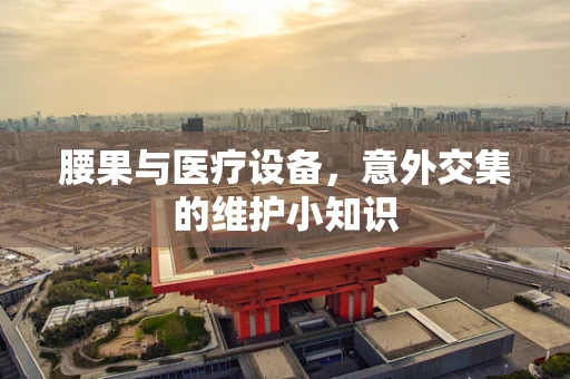 腰果与医疗设备，意外交集的维护小知识