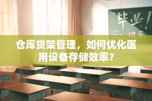 仓库货架管理，如何优化医用设备存储效率？