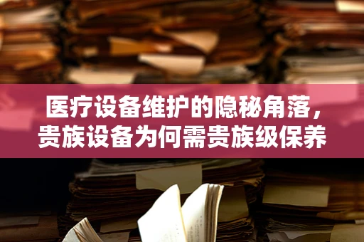 医疗设备维护的隐秘角落，贵族设备为何需贵族级保养？