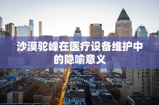 沙漠驼峰在医疗设备维护中的隐喻意义