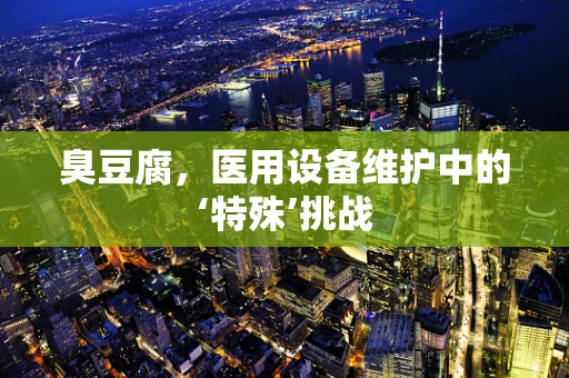 臭豆腐，医用设备维护中的‘特殊’挑战