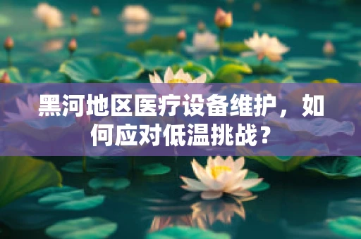 黑河地区医疗设备维护，如何应对低温挑战？