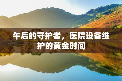 午后的守护者，医院设备维护的黄金时间