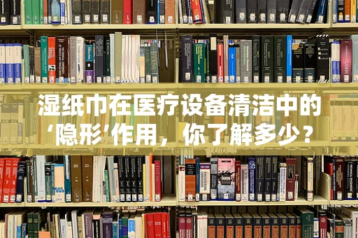 湿纸巾在医疗设备清洁中的‘隐形’作用，你了解多少？