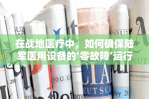 在战地医疗中，如何确保陆军医用设备的‘零故障’运行？