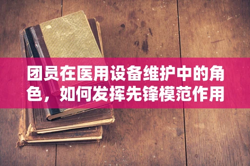 团员在医用设备维护中的角色，如何发挥先锋模范作用？