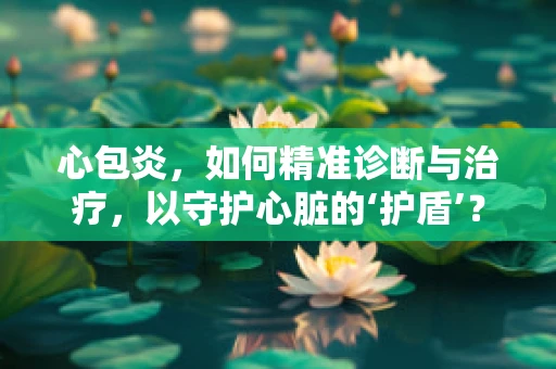 心包炎，如何精准诊断与治疗，以守护心脏的‘护盾’？