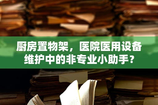 厨房置物架，医院医用设备维护中的非专业小助手？