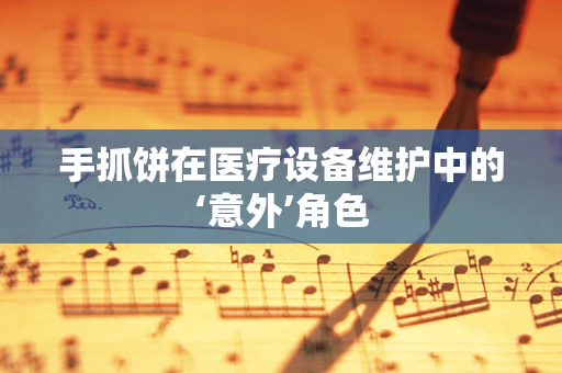 手抓饼在医疗设备维护中的‘意外’角色