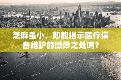 芝麻虽小，却能揭示医疗设备维护的微妙之处吗？