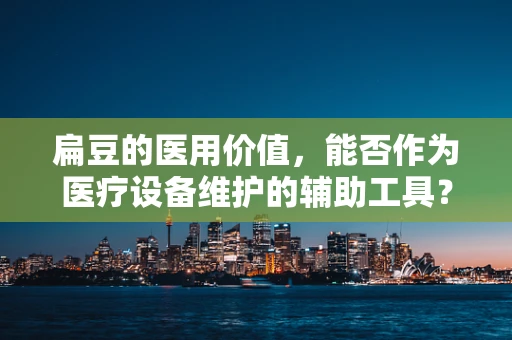 扁豆的医用价值，能否作为医疗设备维护的辅助工具？