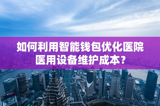 如何利用智能钱包优化医院医用设备维护成本？